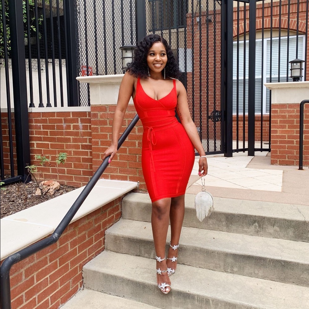 Red Bandage Dress